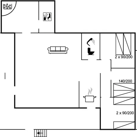 Holiday home Kalf - 500m From The Sea In Western Jutland By Interhome
